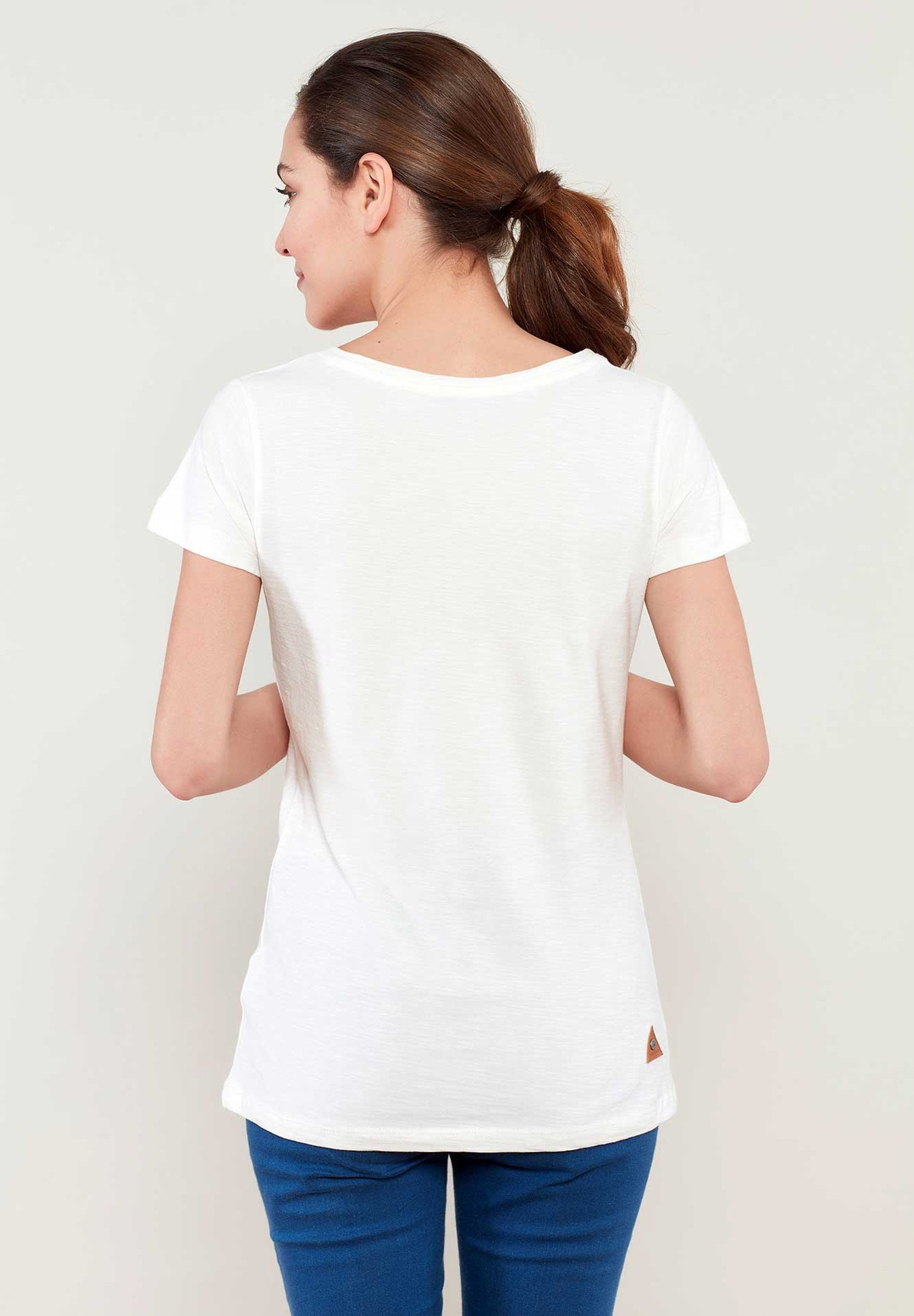 Baum & Bike print T-Shirt aus 100% Bio-Baumwolle