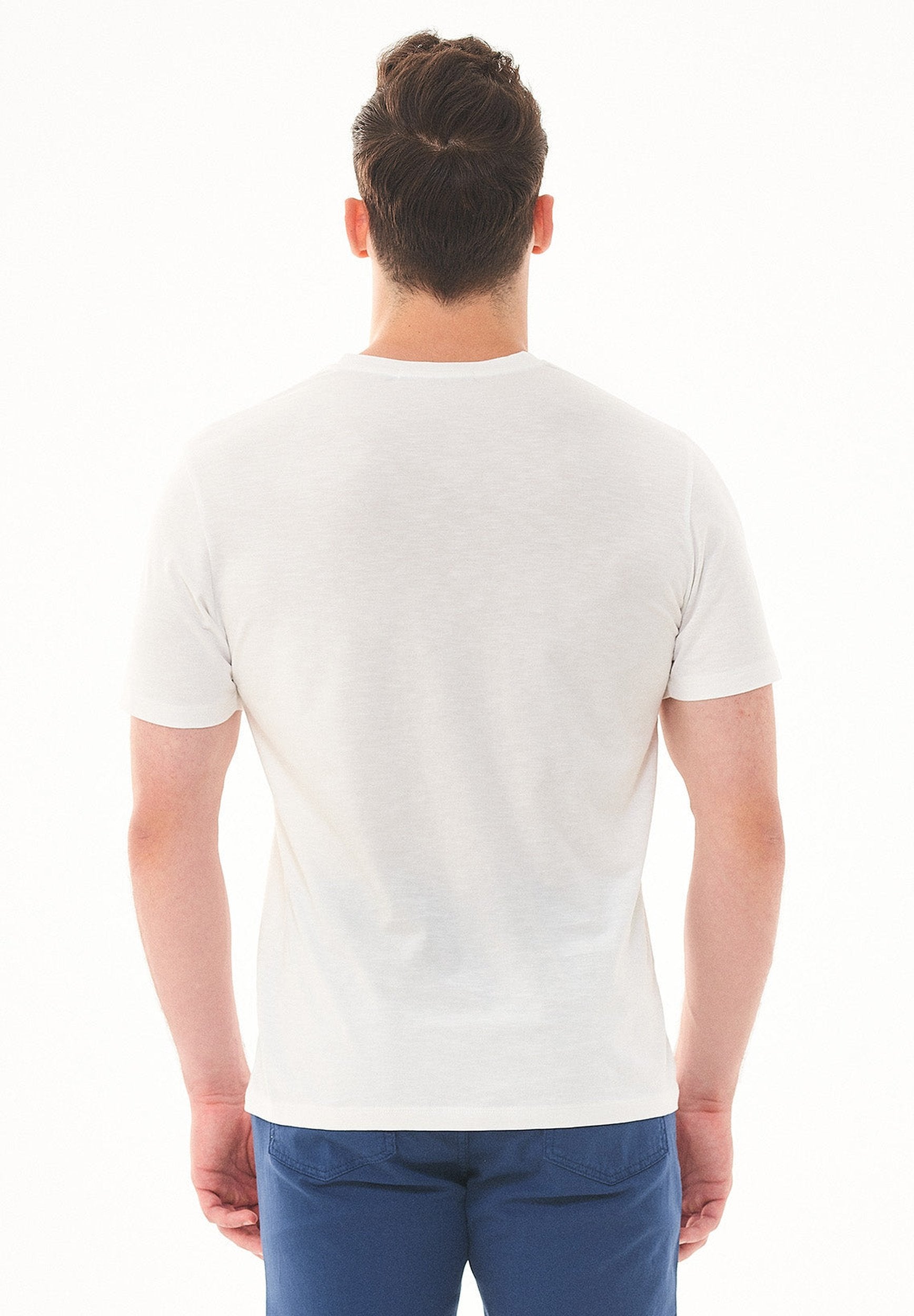 T-Shirt aus Bio-Baumwolle mit Print
