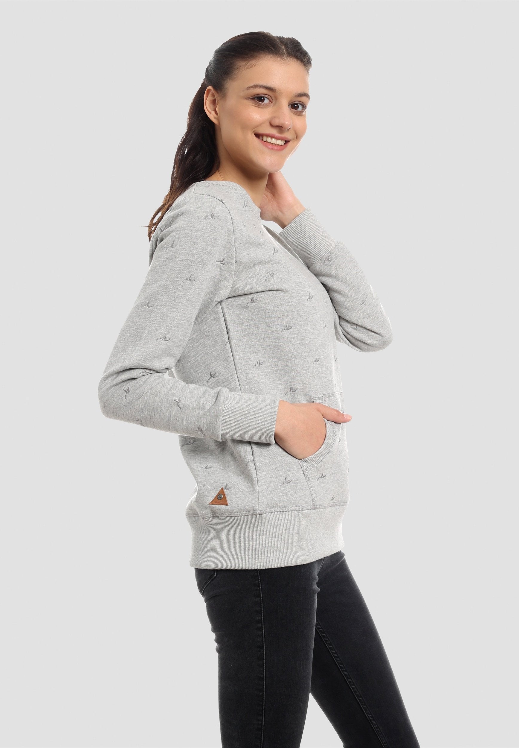 Allover-Gestrickt Sweatshirt aus Bio-Baumwolle
