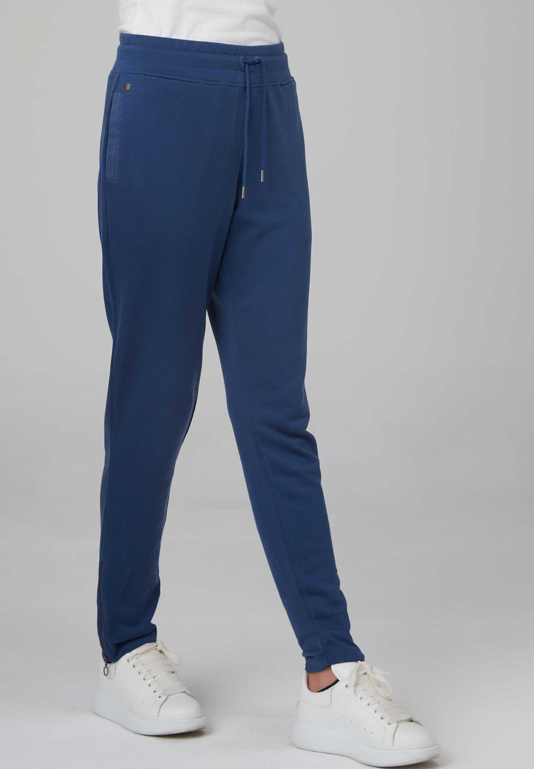 TENCEL™ Lyocell Hose mit Bindekordel uns Eingriffstaschen