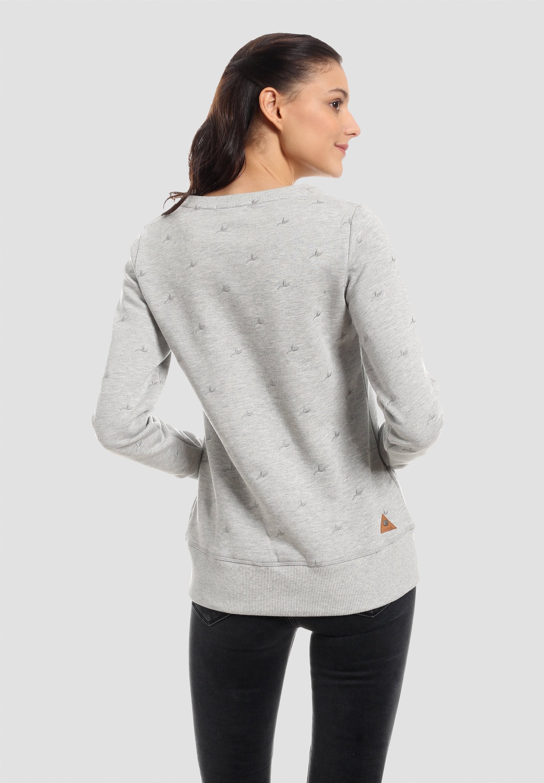 Allover-Gestrickt Sweatshirt aus Bio-Baumwolle