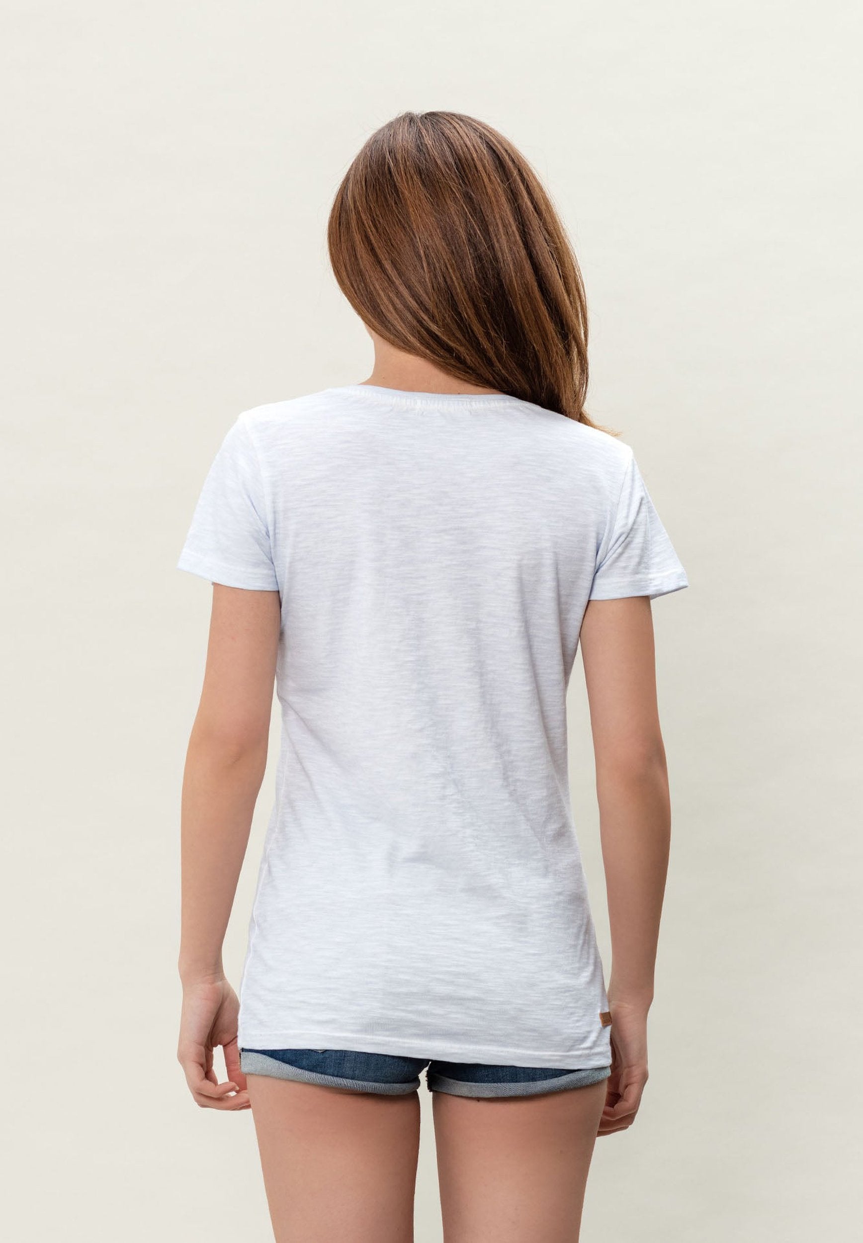 Cold Dyed T-Shirt aus Bio-Baumwolle