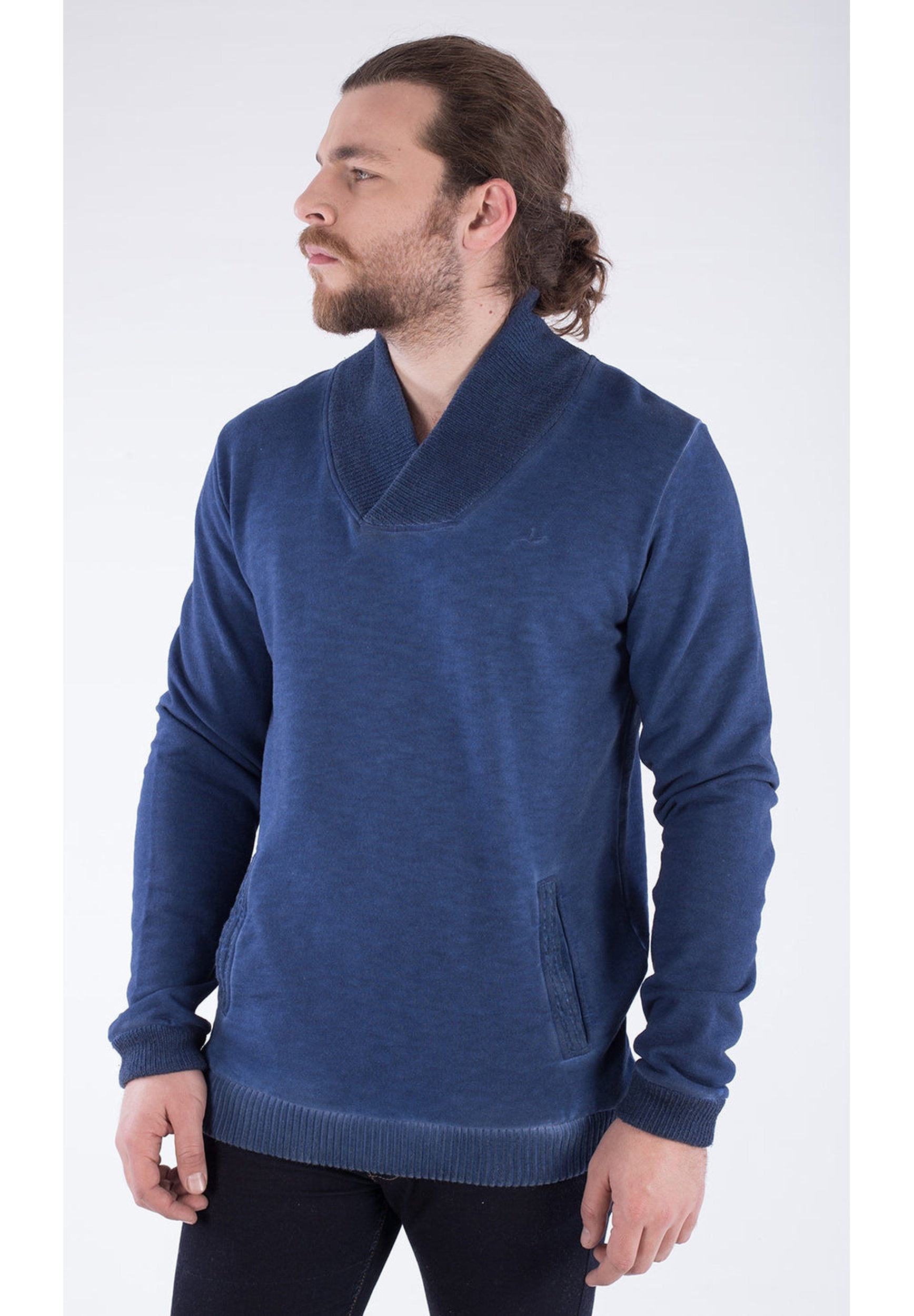 Garment Dyed Sweatshirt aus Bio-Baumwolle