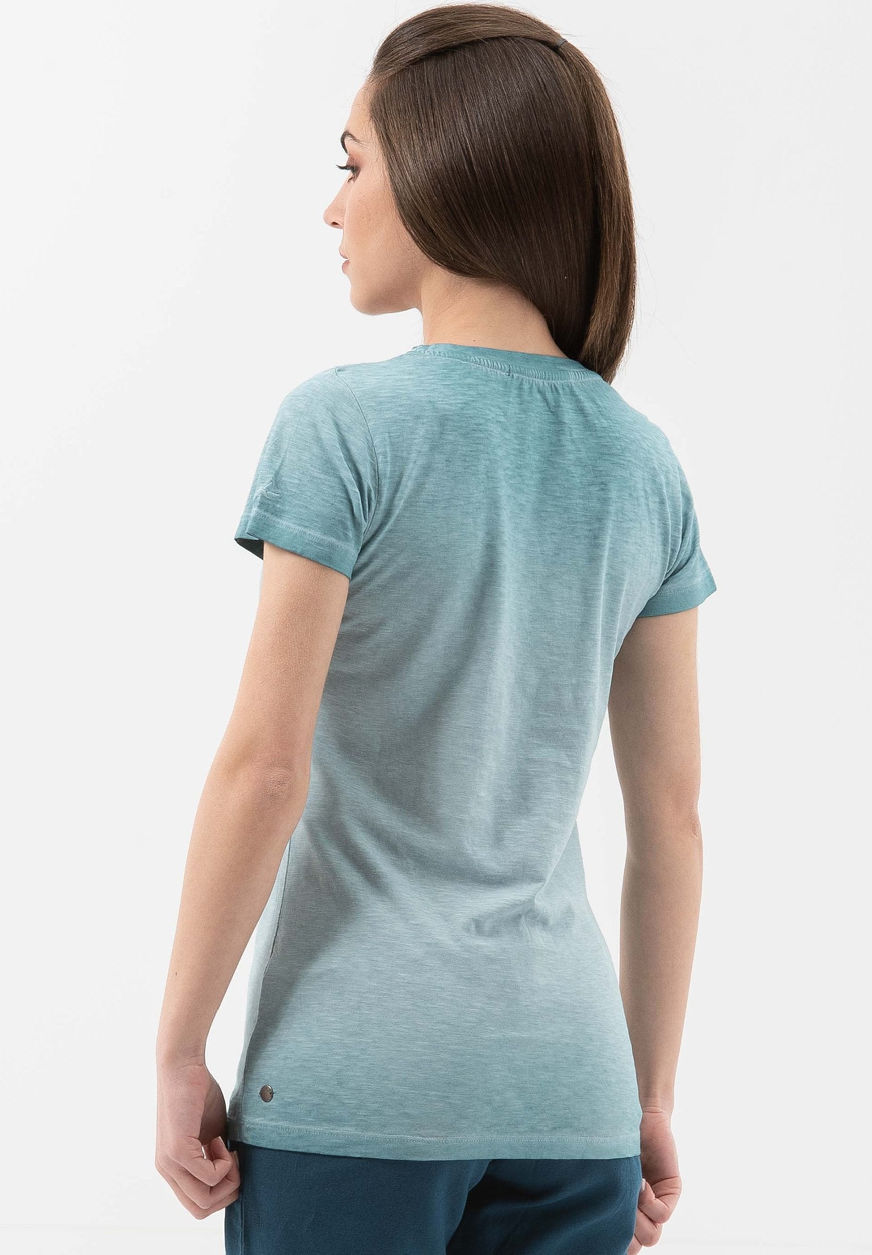 Cold Dyed T-Shirt aus Bio-Baumwolle