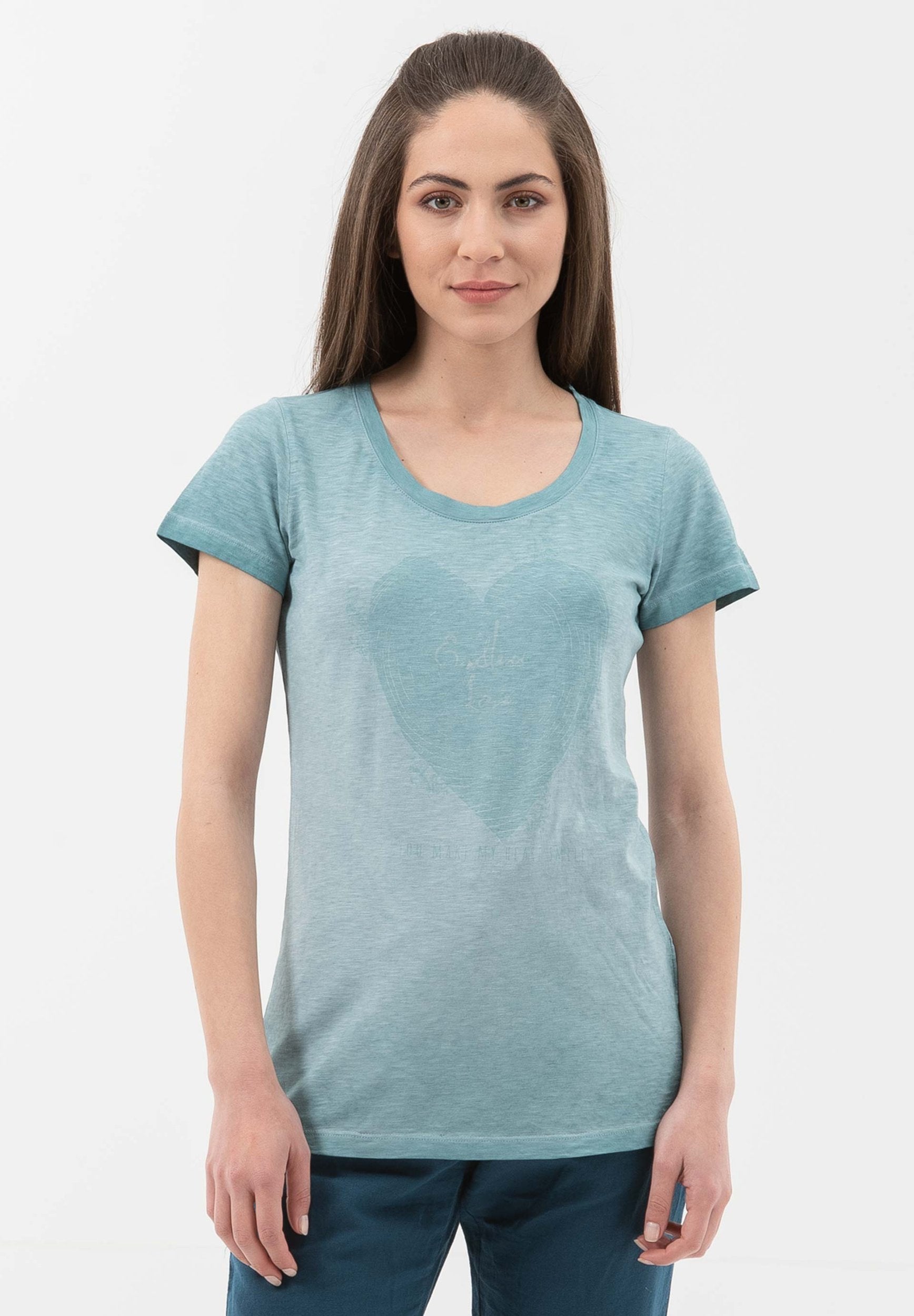 Cold Dyed T-Shirt aus Bio-Baumwolle