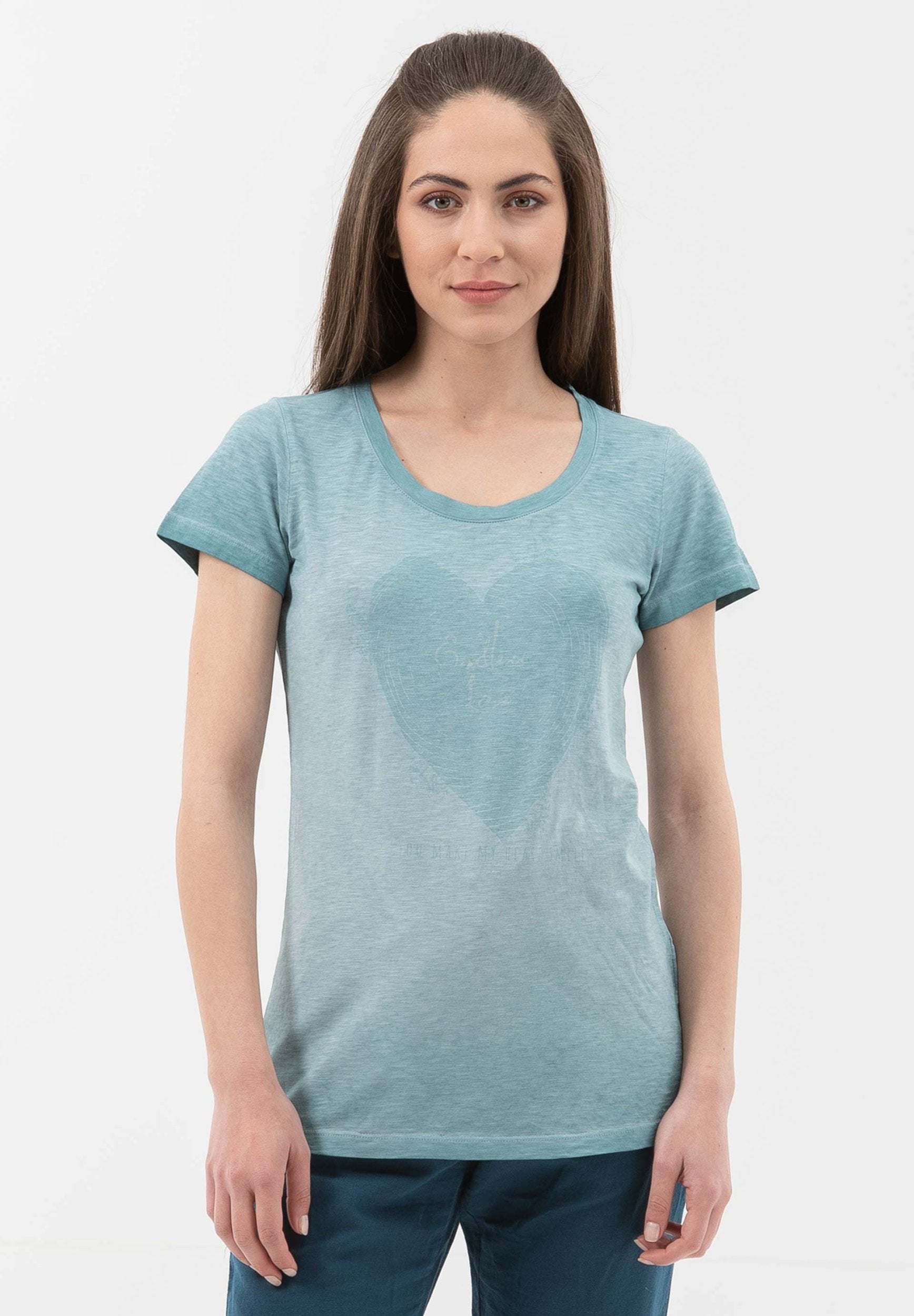 Cold Dyed T-Shirt aus Bio-Baumwolle