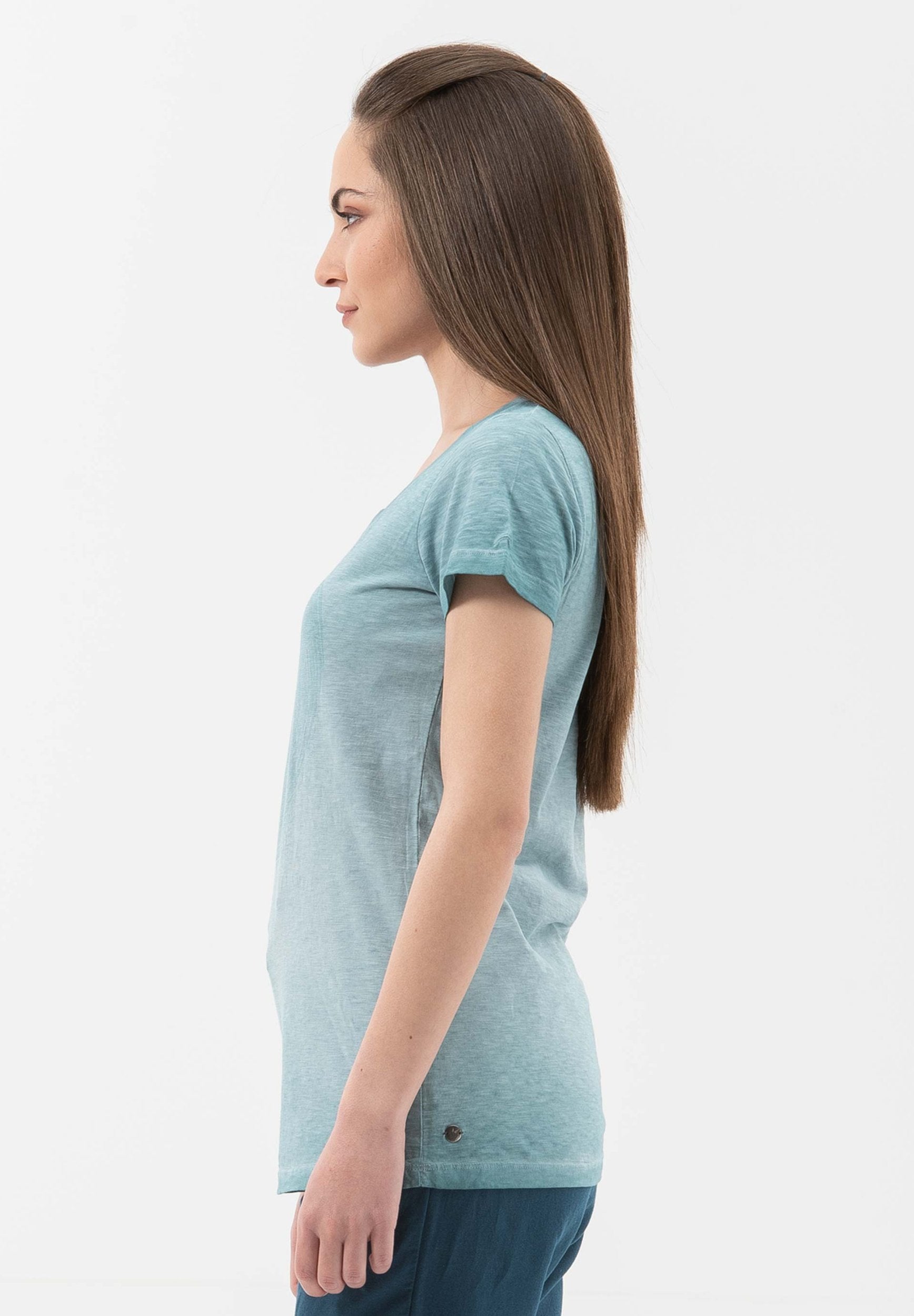 Cold Dyed T-Shirt aus Bio-Baumwolle